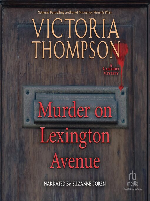Title details for Murder on Lexington Avenue by Victoria Thompson - Wait list